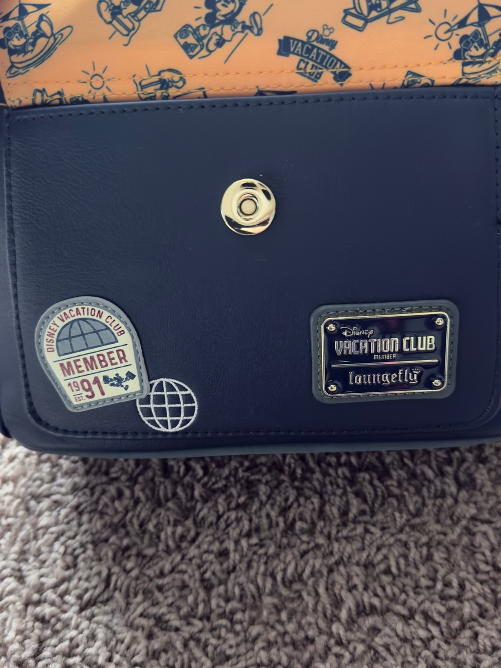 Disney Vacation Club 30th Anniversary Mini Backpack Loungefly - Picture 9 of 9
